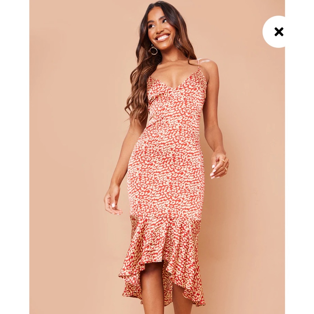 Midi Leopard Dress